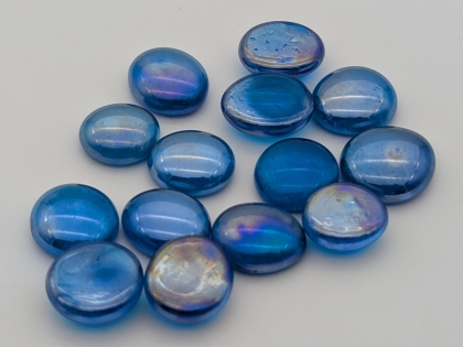 Glasnuggets türkis-ir. 15-17 mm/1 kg